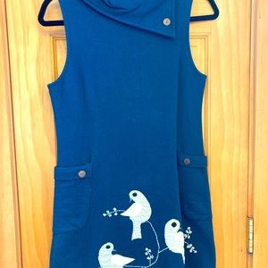 Anthropologie Synergy Dress/Tunic with Embroidered Detail. Size M.